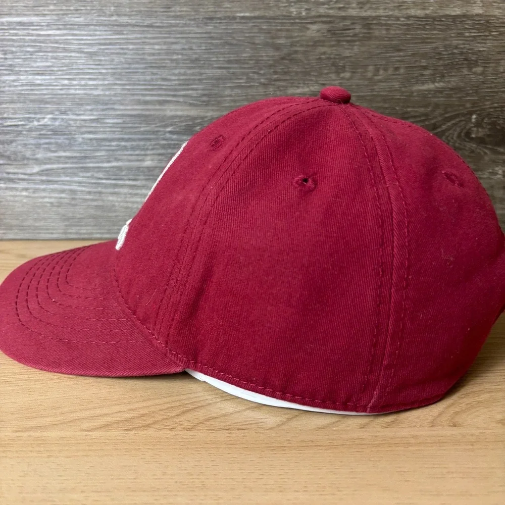 Cape Cod Hat Cap Strap Back Red White Logo Adjustable